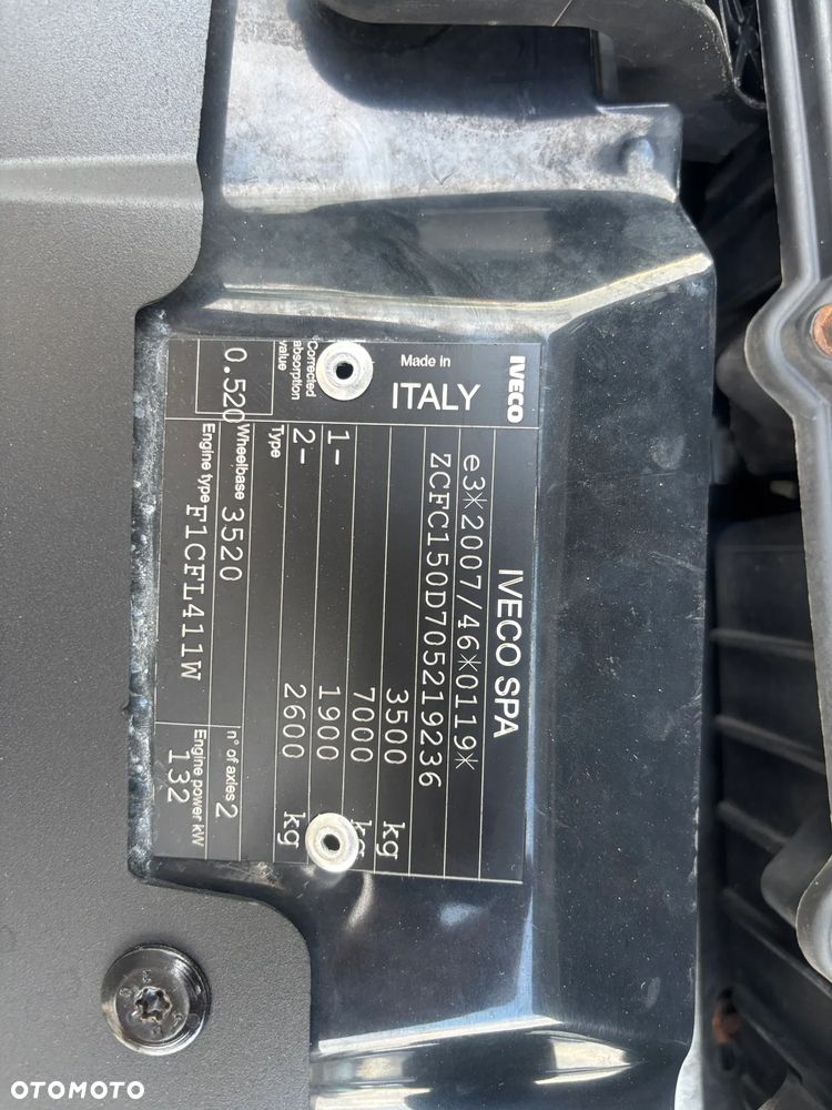 Iveco DAILY 50C15,,50C17,,50C18,,35C15,,35C17,,35C18,,35C13 BLASZAK SERWIS MOBILNY - 14