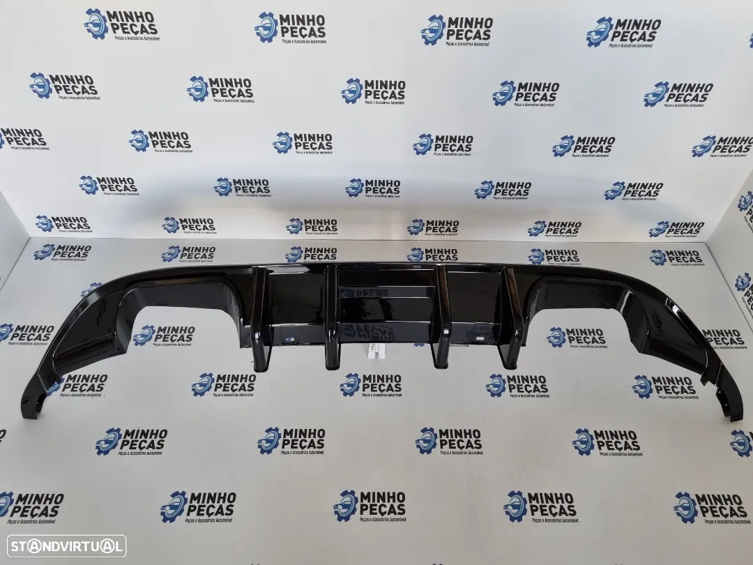 Difusor Vw Golf 7.5 Look R Preto Brilho - 6