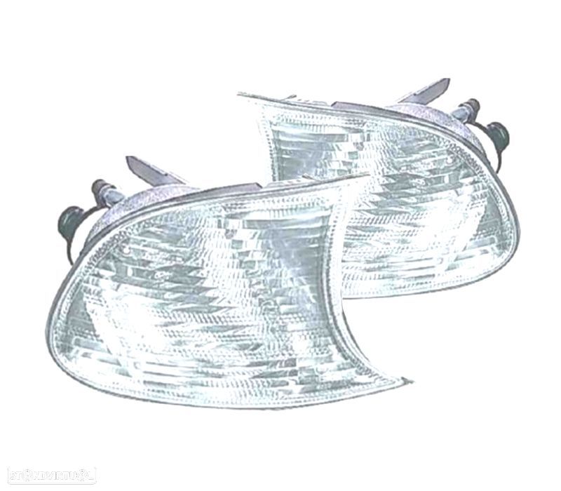 PISCAS FRONTAIS BMW E46 COUPE 01-03 CROMADO FOSCO - 1