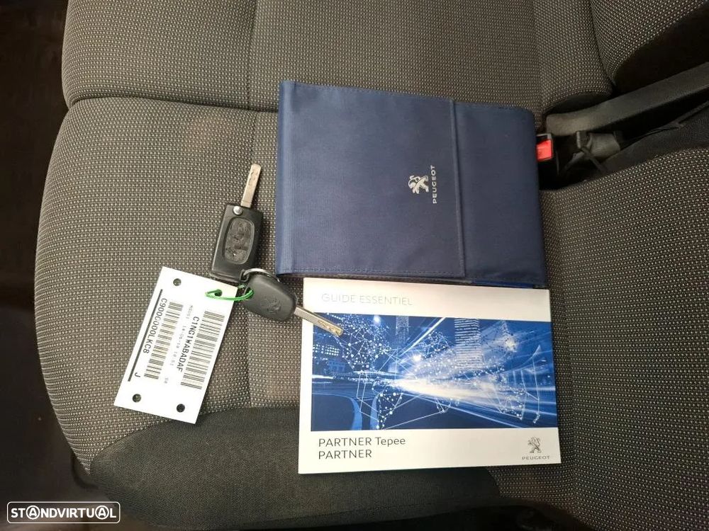 Peugeot Partner 1.6 Blue-Hdi 120CV * GPS/Ac/c/IVA dedutível * - 11