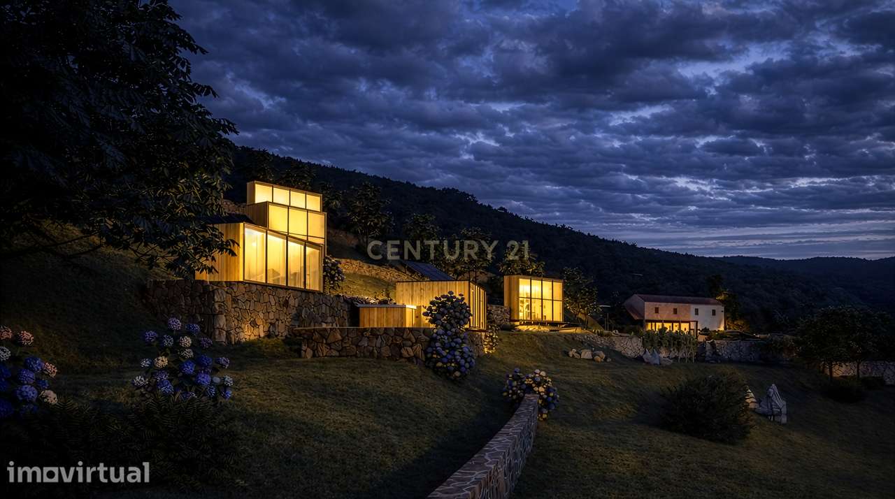 Quinta Exclusiva em Vila Verde com Projeto Aprovado para 5 Bungalows P - Grande imagem: 2/48