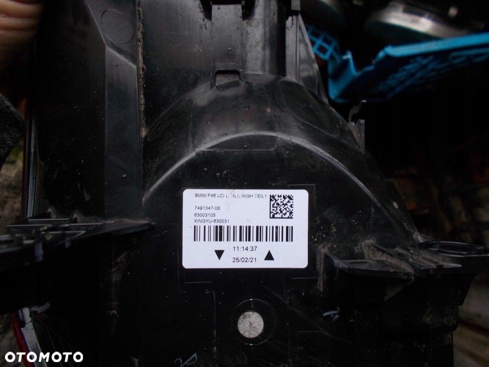 BMW X1 F48 LEWA TYLNA LAMPA LED ORYGINAŁ EUROPA - 5