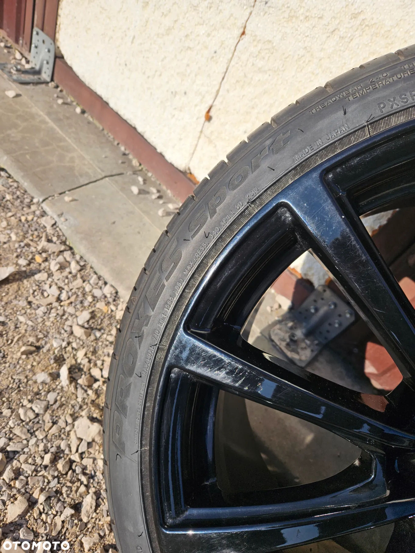 FELGI KOŁA ALUMINIOWE OPONY 19 9,5J ET25 5X112 TOYO 255 35 R 19 AUDI VOLKSWAGEN SKODA - 8