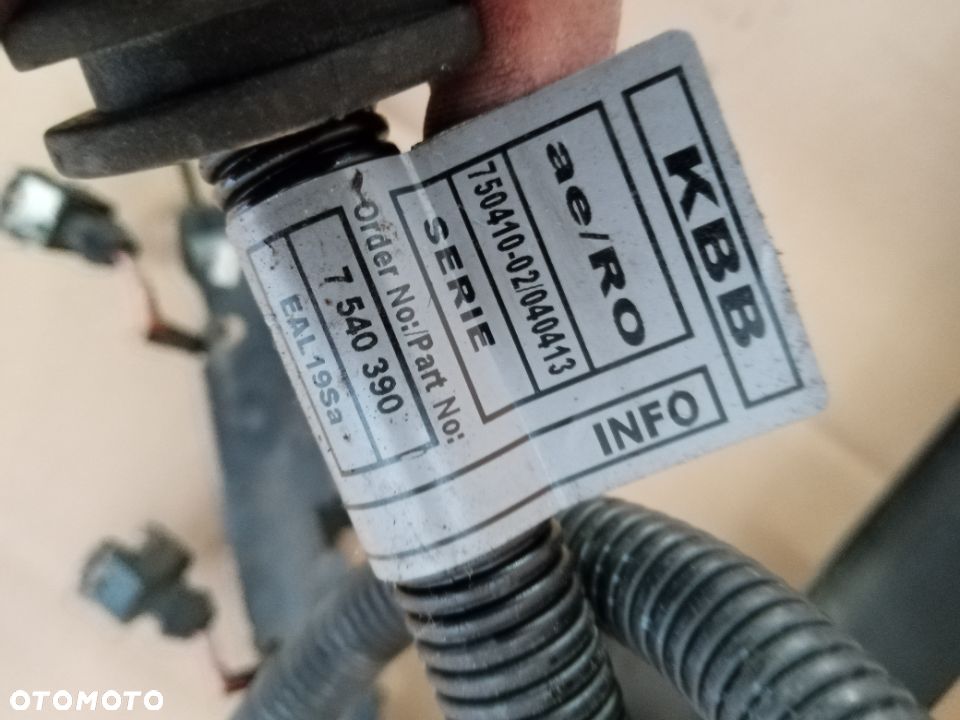 Wiązka instalacja silnika BMW 3 E46 1.6 N46 7540390 - 3