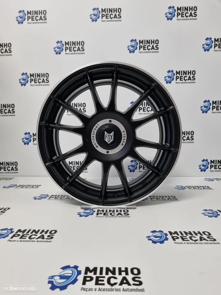 Jantes Fox VR4 em 16 Satin Black (4x100 | 4x108) - 8