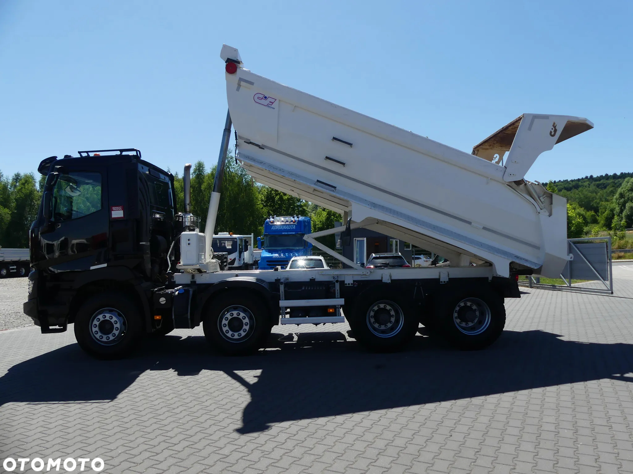 Renault C480 SILNIK 13L  / 8x4 / WYWROTKA / HYDRAULICZNA TYLNA KLAPA / - 3