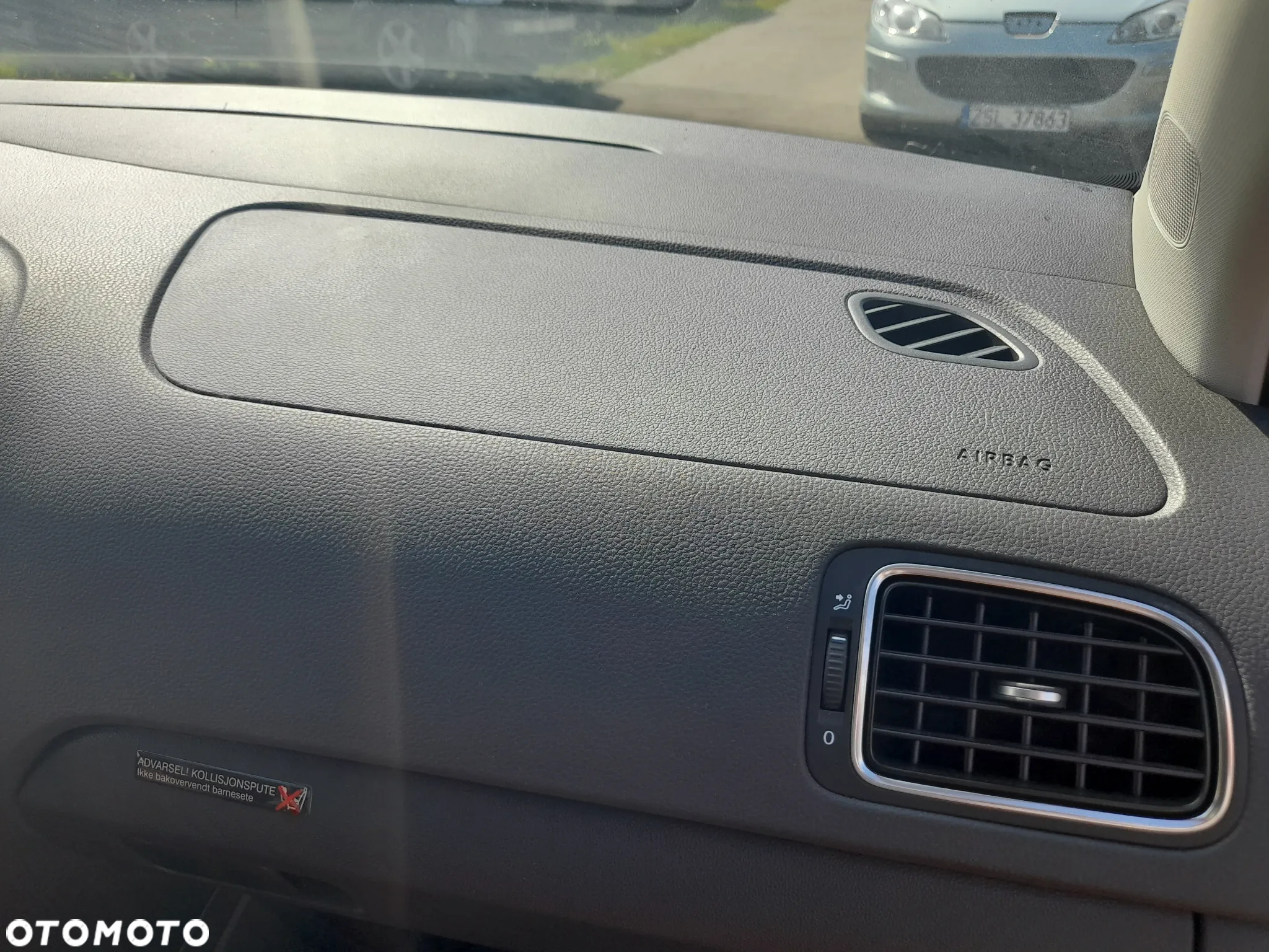 VW POLO V 6R PULPIT DESKA ROZDZIELCZA KONSOLA AIRBAG PASAŻERA - 12