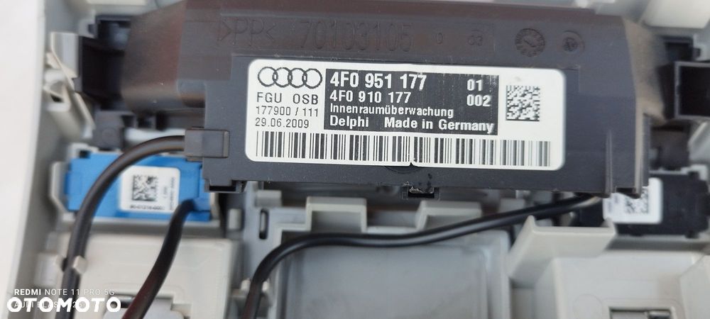Oświetlenie Fotela Przedniego Audi A6 C6 2.0 TDI Kombi 09 Blask Gołdap - 6