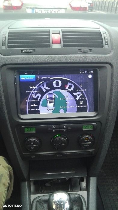 Navigatie Android 7.1 Dedicata VW SKODA SEAT 8'' EDONAV E305 3G WAZE - 1