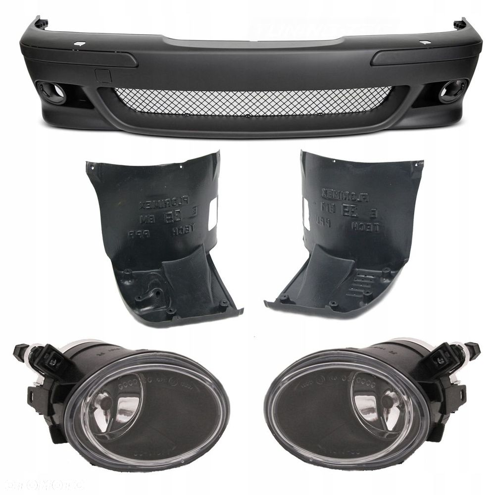 Zderzak Przod Kpl Halogeny Nadkola spryskiwacze M5 M-pakiet Bmw 5 e39 96-05 - 1