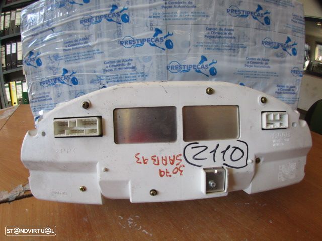 Quadrante 769215970 69295020T 769484401 SAAB 93  YS3D 2001 2.0 Turbo 150CV 5P CINZA KM/H  DIGITAL - 2