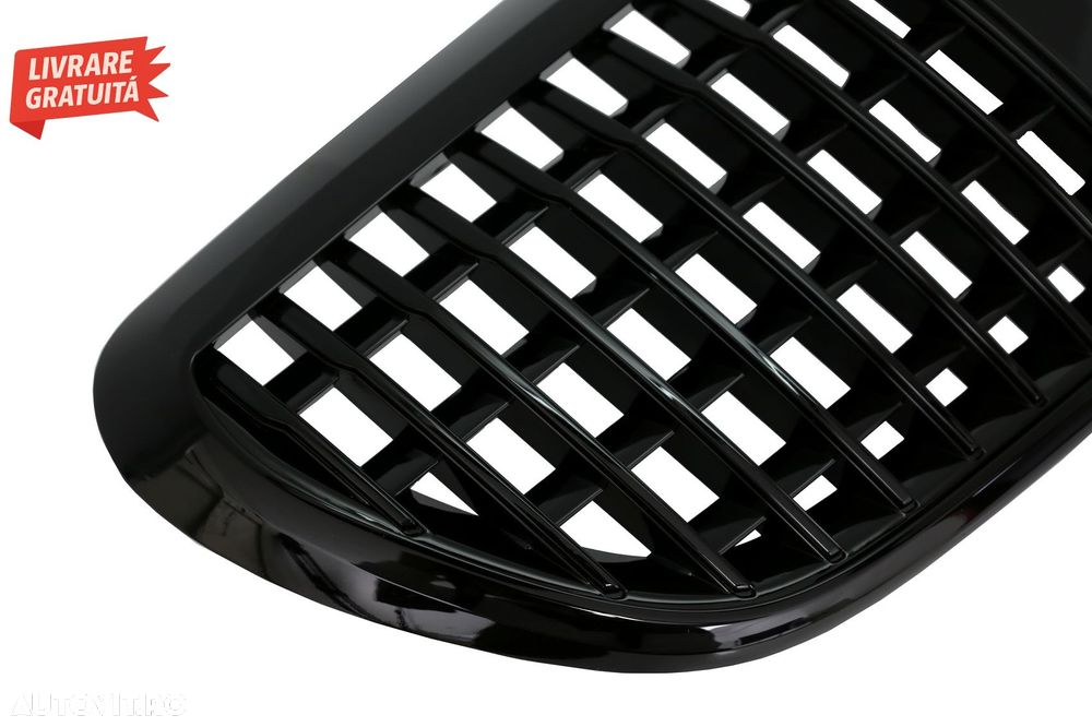 Grila Centrala Mercedes E-Class W213 S213 C238 A238 (2016-2019) Vertical Design Ne- livrare gratuita - 3