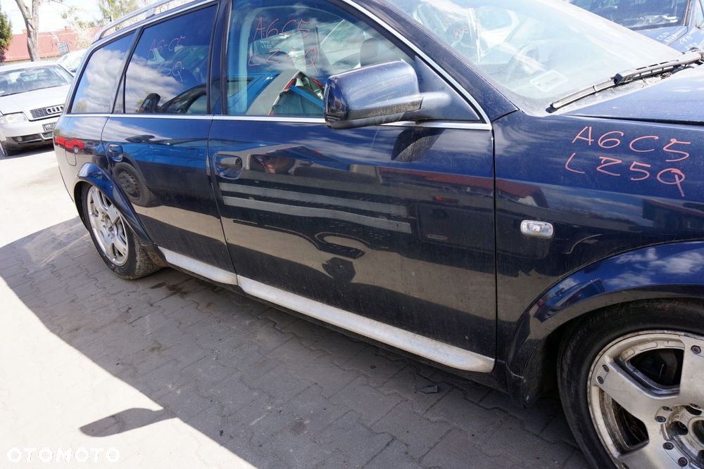 DRZWI PRZEDNIE PRAWE A6 C5 LIFT KOMBI LZ5Q  GRANATOWY AUDI 2001-2004 - 2