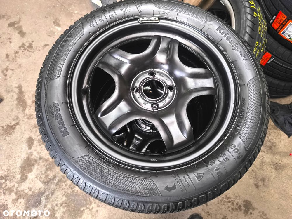 4x100 Felgi Stalowe stal strukturalne 16 Koła Zimowe Zima RENAULT Captur Clio IV 4 MEGANE NISSAN NOTE MICRA DACIA Dokker Logan Jogger Lodgy Sandero Stepway 6,5mm Legnica ALU-RAD 205/55 - 3
