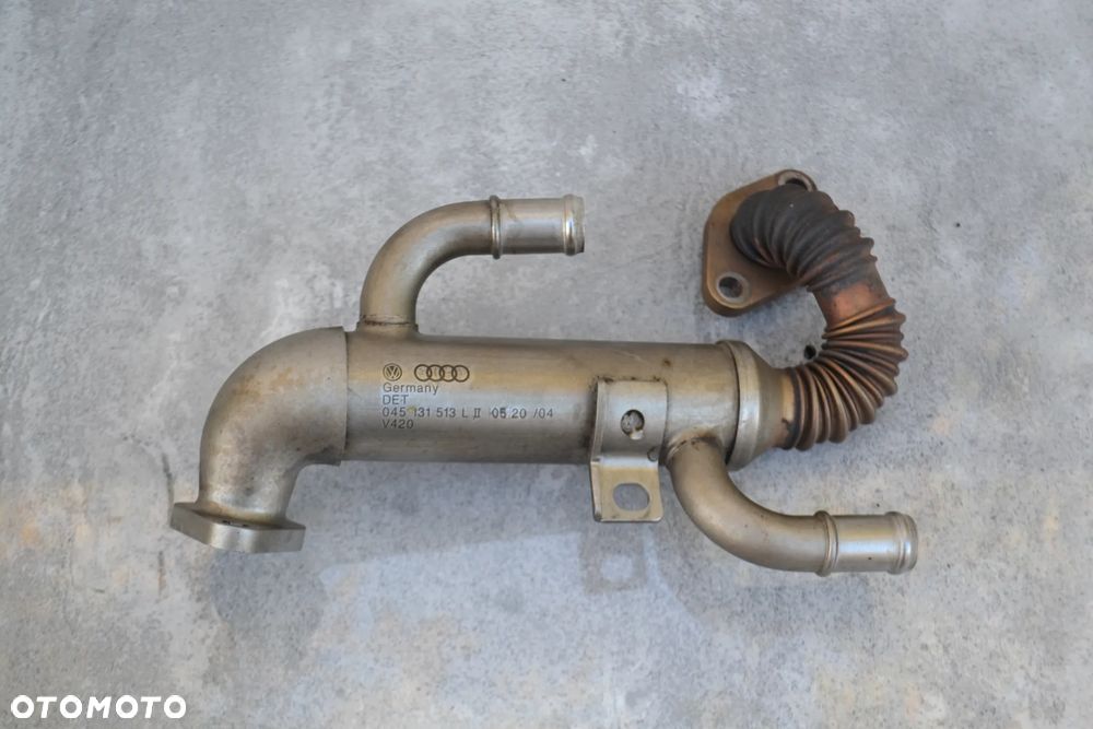 VW AUDI SEAT SKODA 1,4 TDI CHŁODNICA SPALIN EGR ORYGINAŁ 045131513L - 1