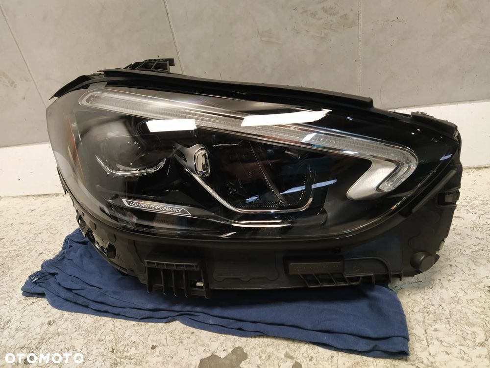 MERCEDES C KLASA 206 W206 LAMPA REFLEKTOR PRZÓD PRZEDNIA PRAWA LED HIGH PERFORMANCE USA PRZETWORNICA ORYGINAŁ - 2