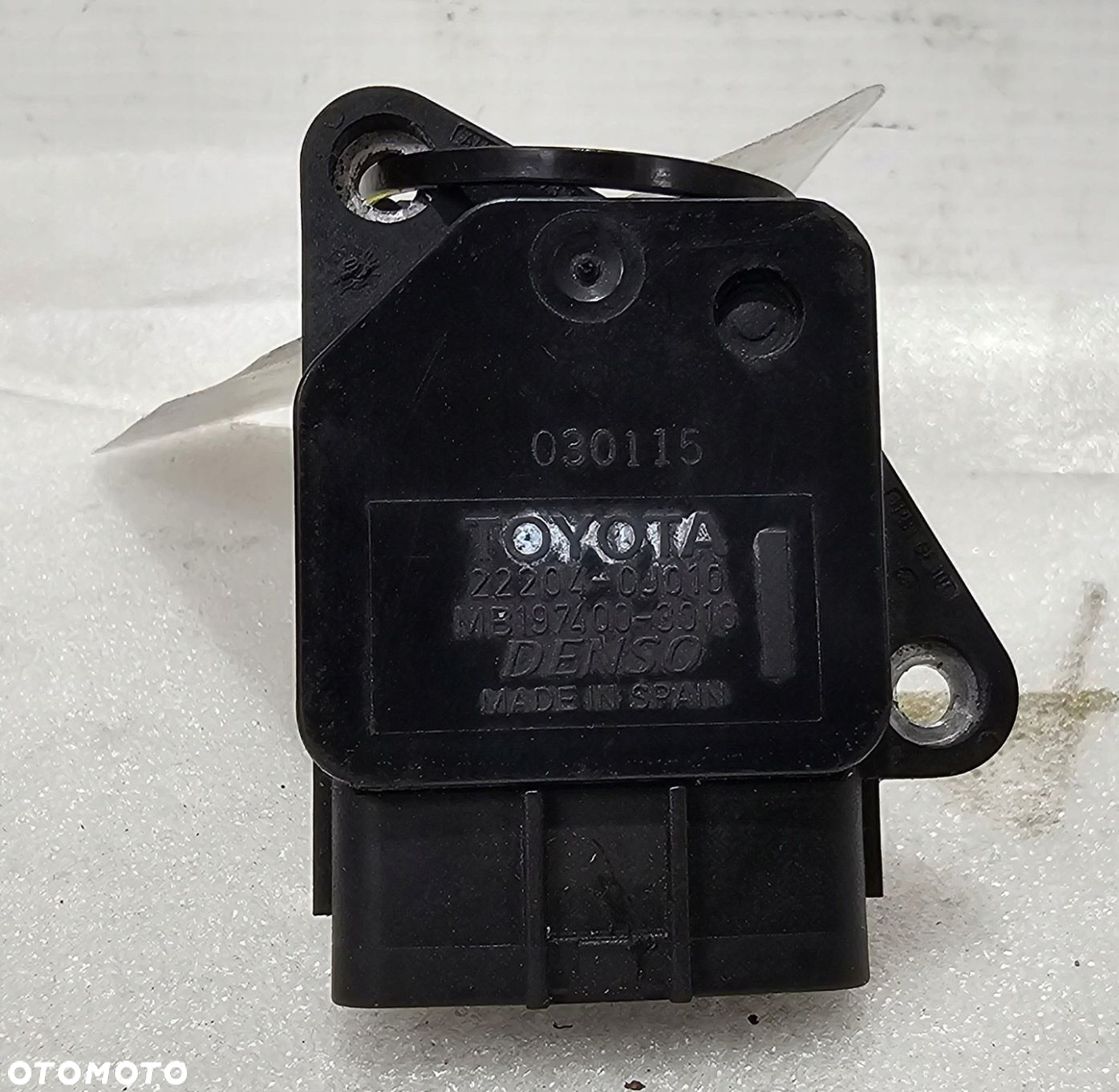 NOWY ORYGINALNY CZUJNIK PRZEPŁYWOMIERZA TOYOTA / LEXUS - 22204-0J010 - 3