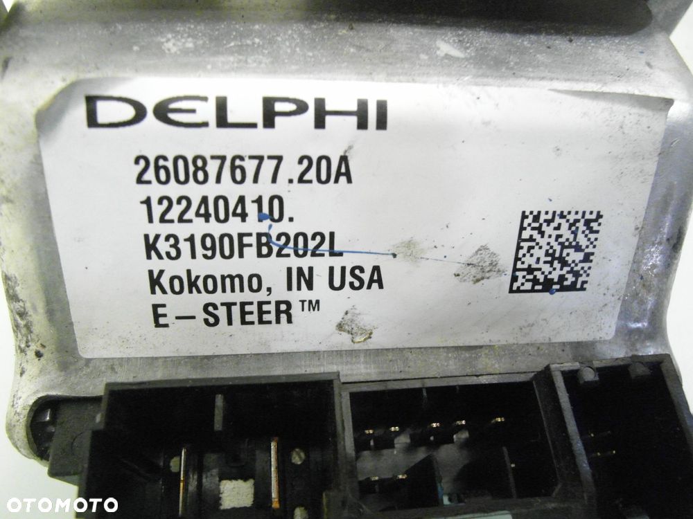 WSPOMAGANIE ELEKTRYCZNE OPEL MERIVA A (X03) 93392692 26095564 2608767720A - 9