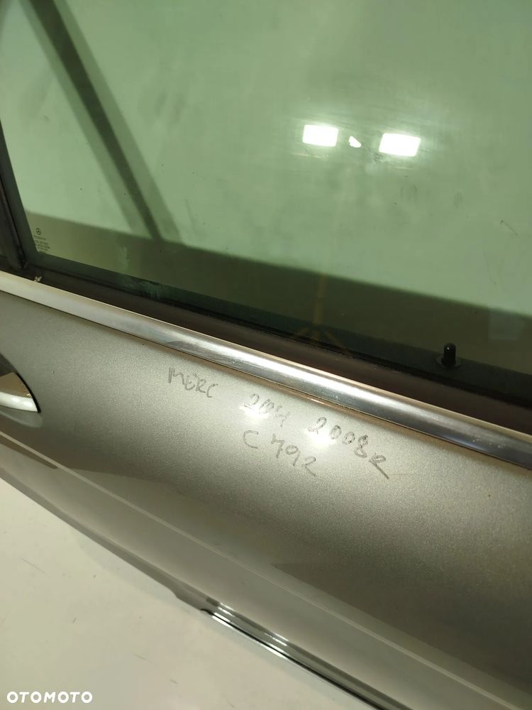 drzwi prawe tylne tył MERCEDES C-KLASA W204 - 3