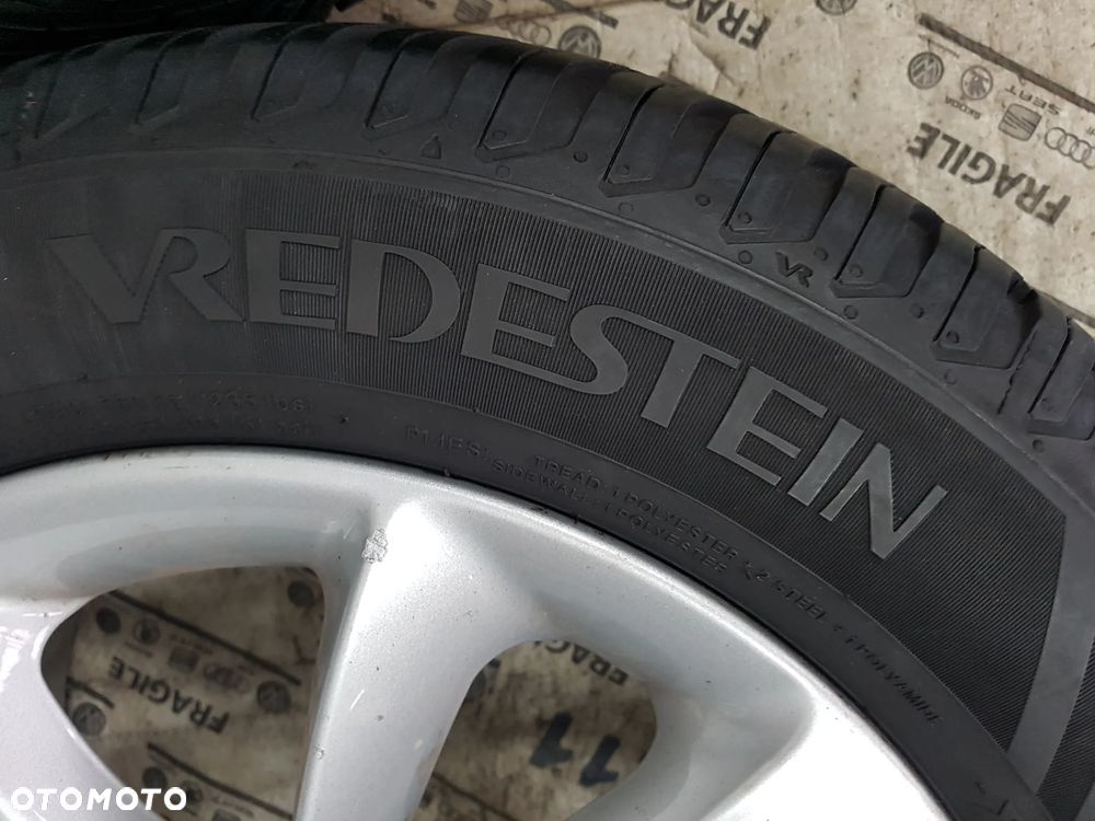 KOŁA CAŁOROCZNE OPEL CORSA D E  ADAM 4X100 185/65R15 6JX15 CZUJNIKI - 8