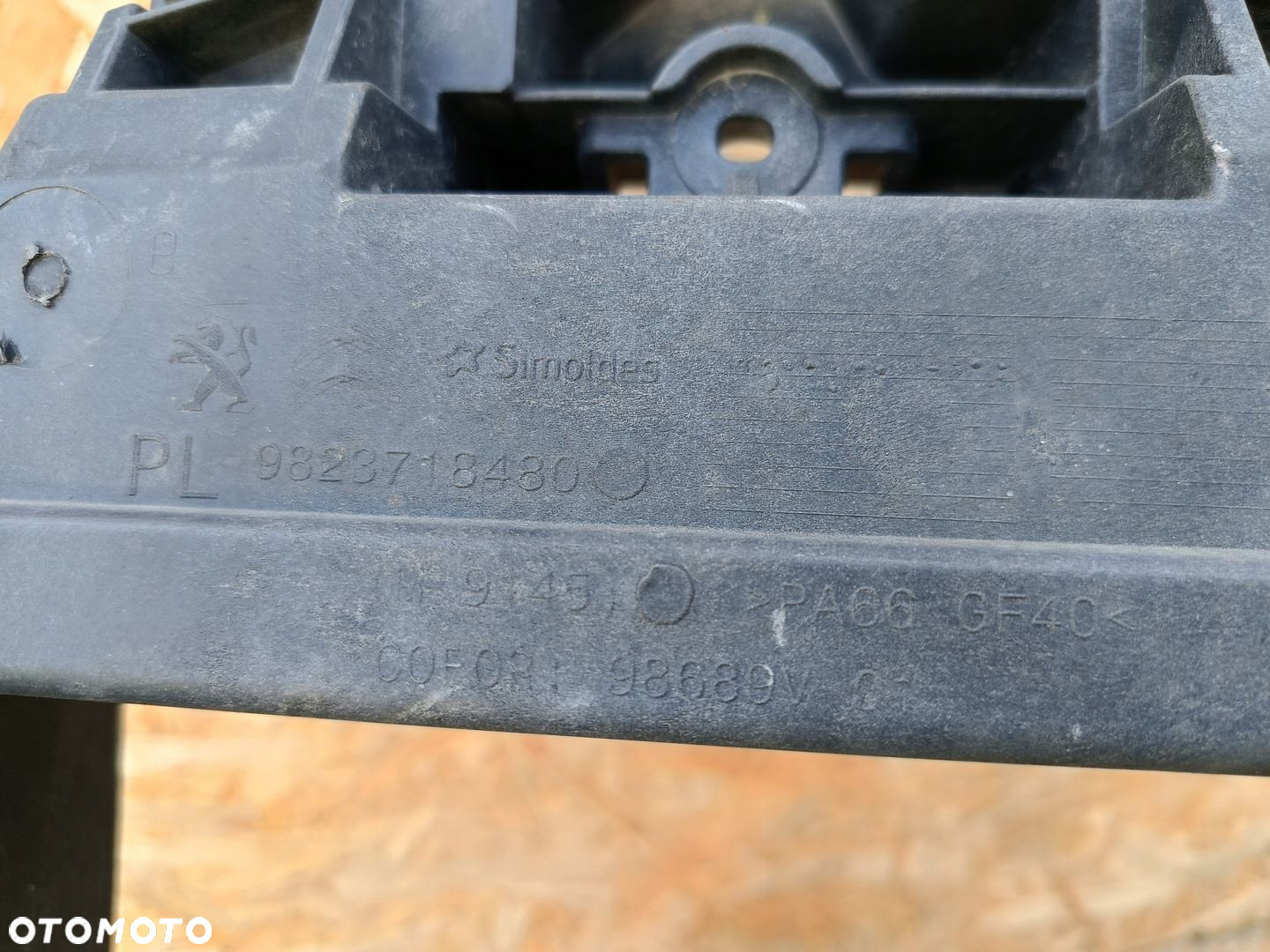 208 II CORSA F MOKKA B DS3 19- PAS PRZEDNI WZMOCNIENIE CZOŁOWE 9823718480 - 14