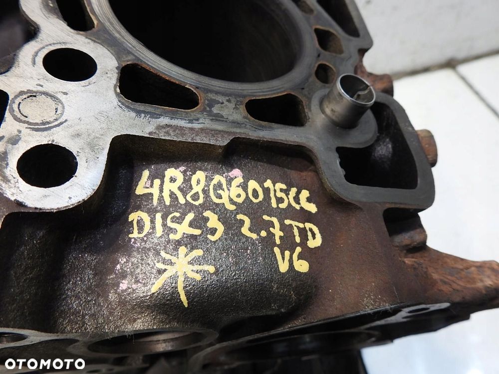 BLOK DÓŁ SILNIKA LAND ROVER DISCOVERY III 2.7 V6 4R8Q6015CC - 2