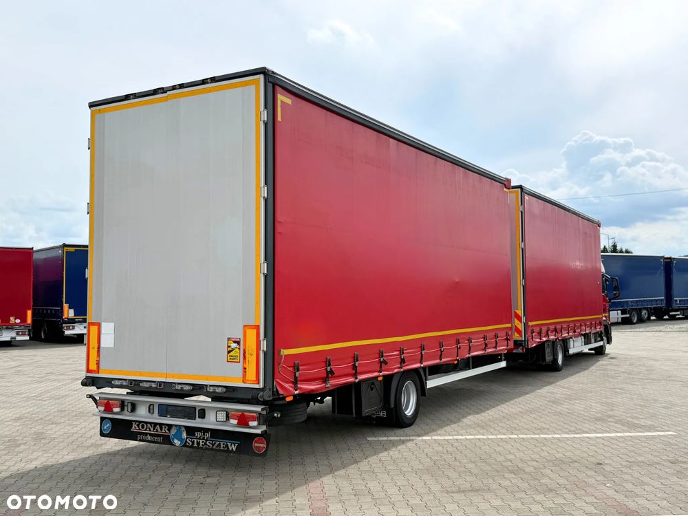 MAN TGL 12.250 / ZESTAW TANDEM 120M3 / 7,73 M + 7,73 M - 4