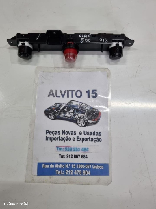 botões dos piscas  Fiat 500 - 2