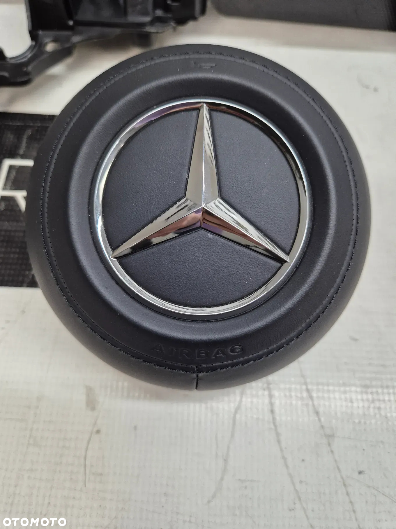 MERCEDES S KLASA W223 S223 SKÓRA DESKA ROZDZIELCZA KONSOLA KOKPIT PULPIT PODUSZKI AIRBAG AIR BAG PASY KIT SET - 9