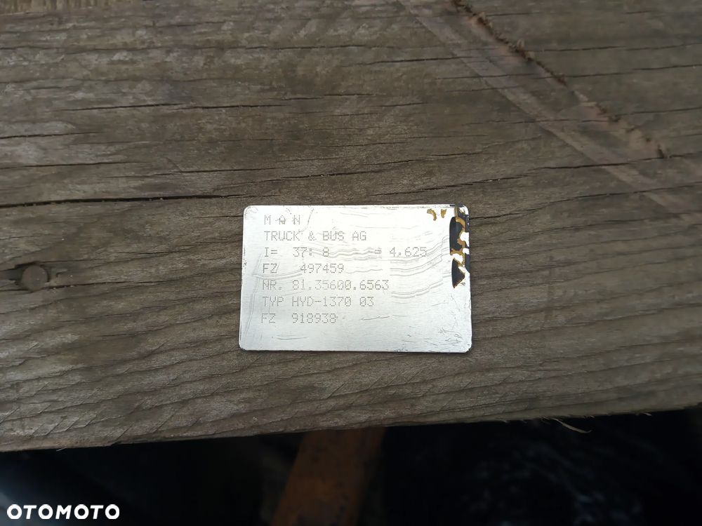 MAN TGX TGS TGM MOST TYLNY 6x4 8x4 HYD-1370 - 4