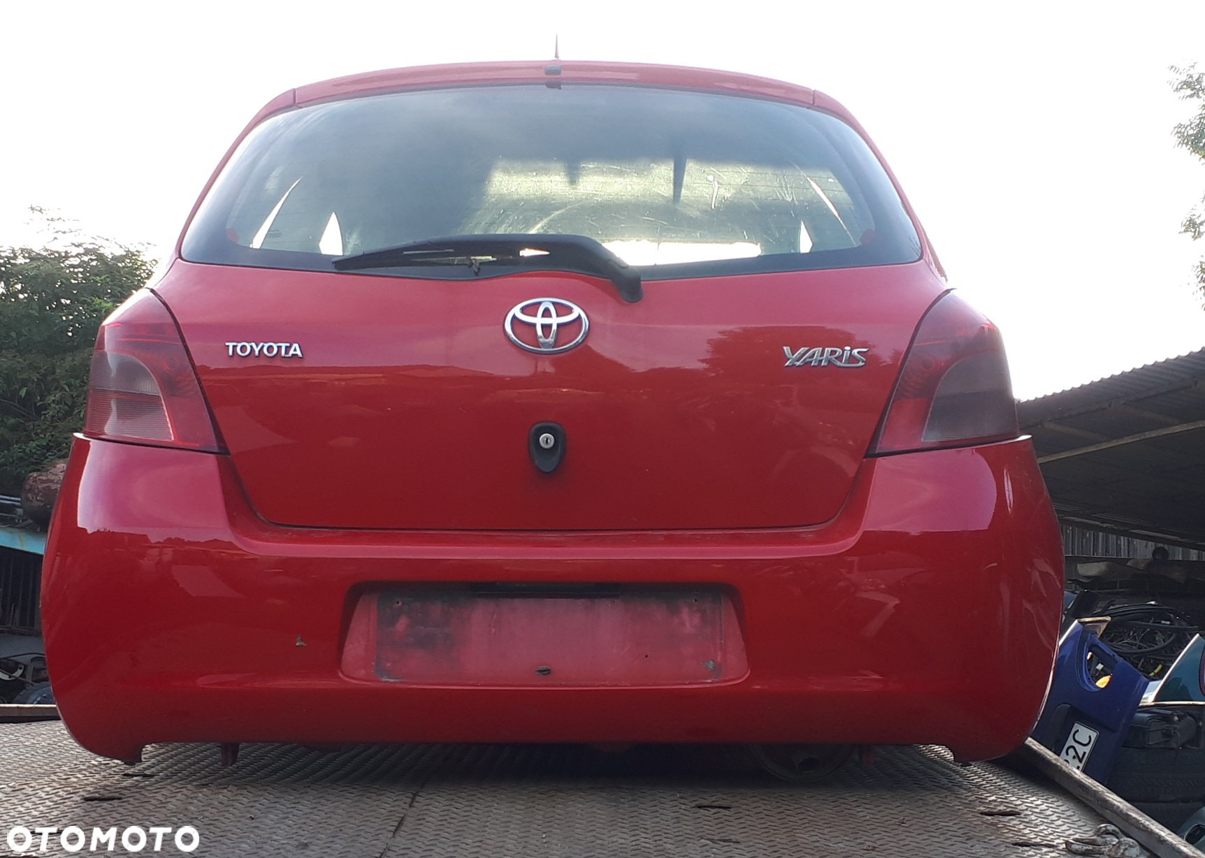 Toyota Yaris II drzwi szyby skrzynia zawieszenie koła - 6