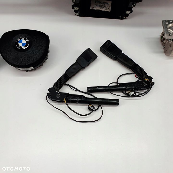 BMW X1 E84 DESKA ROZDZIELCZA KONSOLA KOKPIT PULPIT PODUSZKI AIRBAG AIR BAG NAPINACZE KIT SET - 6