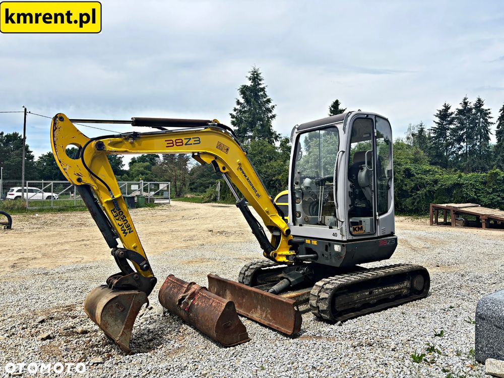 Wacker Neuson 38Z3 MINI-KOPARKA 2012R. | JCB 8040 8035 8030 VOLVO ECR 48 CAT 305 - 12