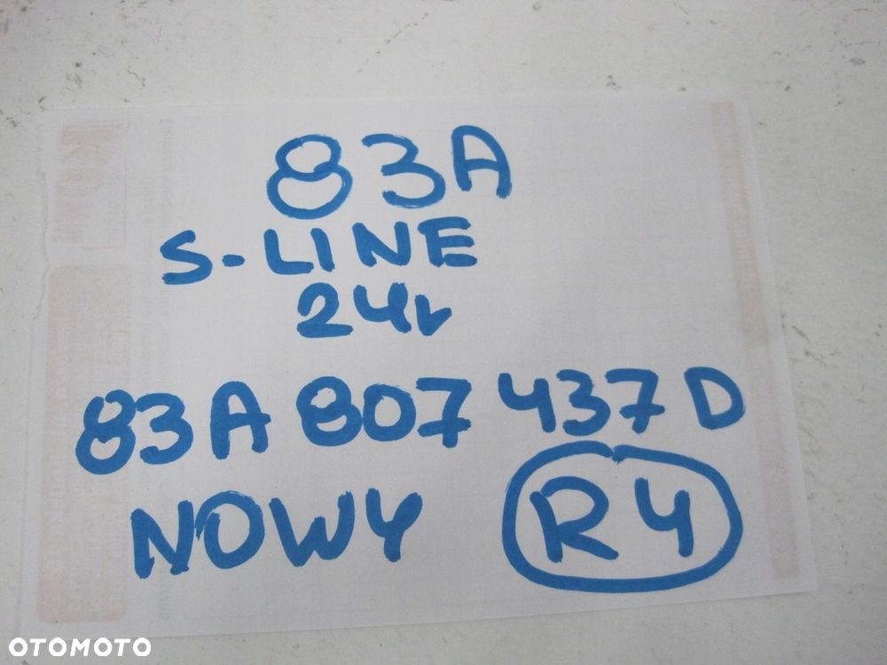 DOKŁADKA ZDERZAKA NAROŻNIK AUDI Q3 83A S-LINE 83A807438D 83A807437D - 11