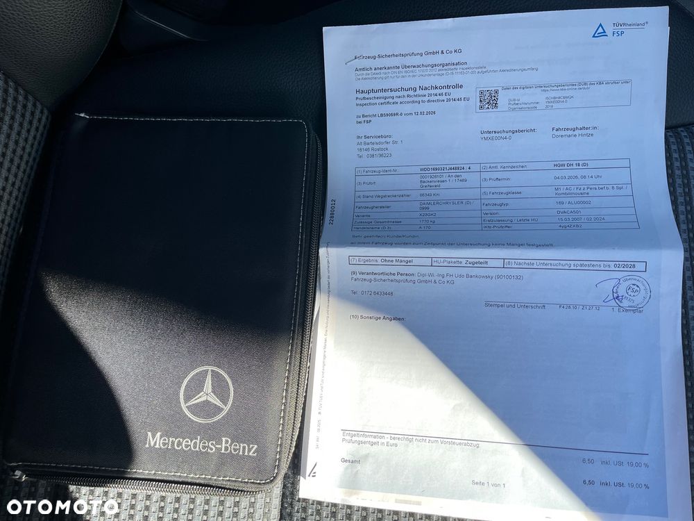 Mercedes-Benz Klasa A 170 BlueEFFICIENCY Avantgarde - 27