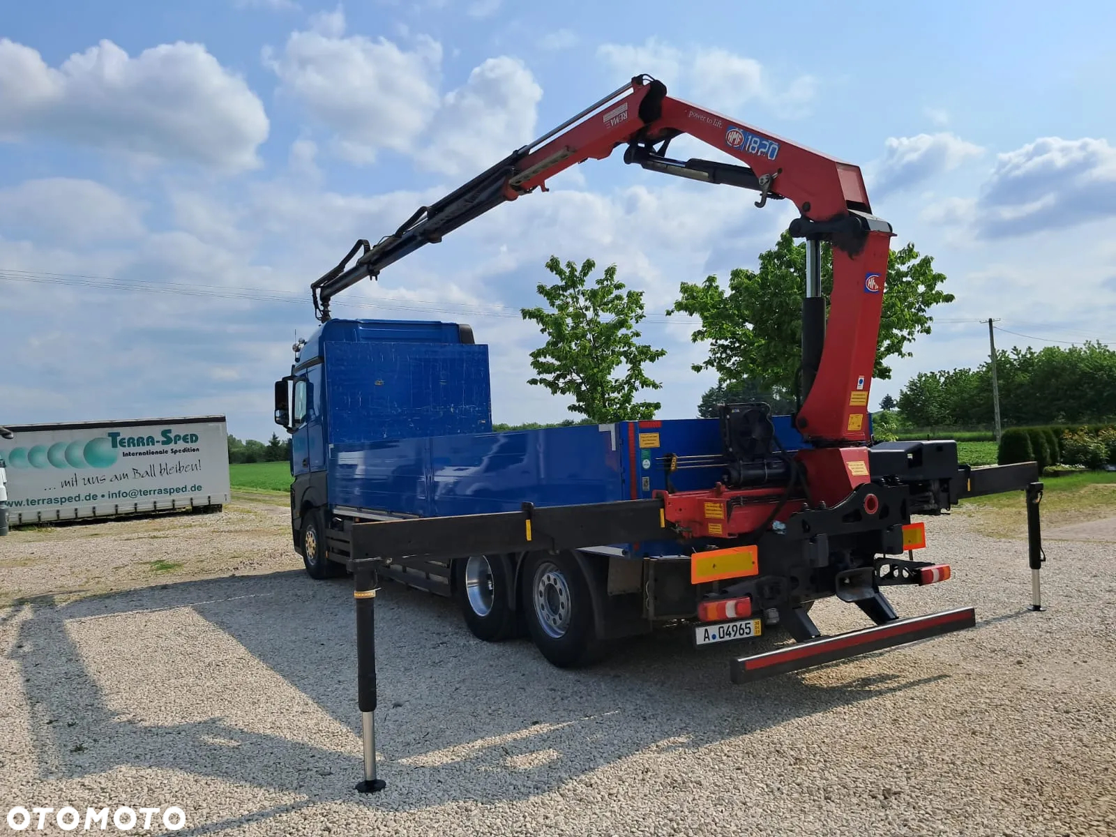 Mercedes-Benz ACTROS 2543 6X2 + HMF 1820 - 6