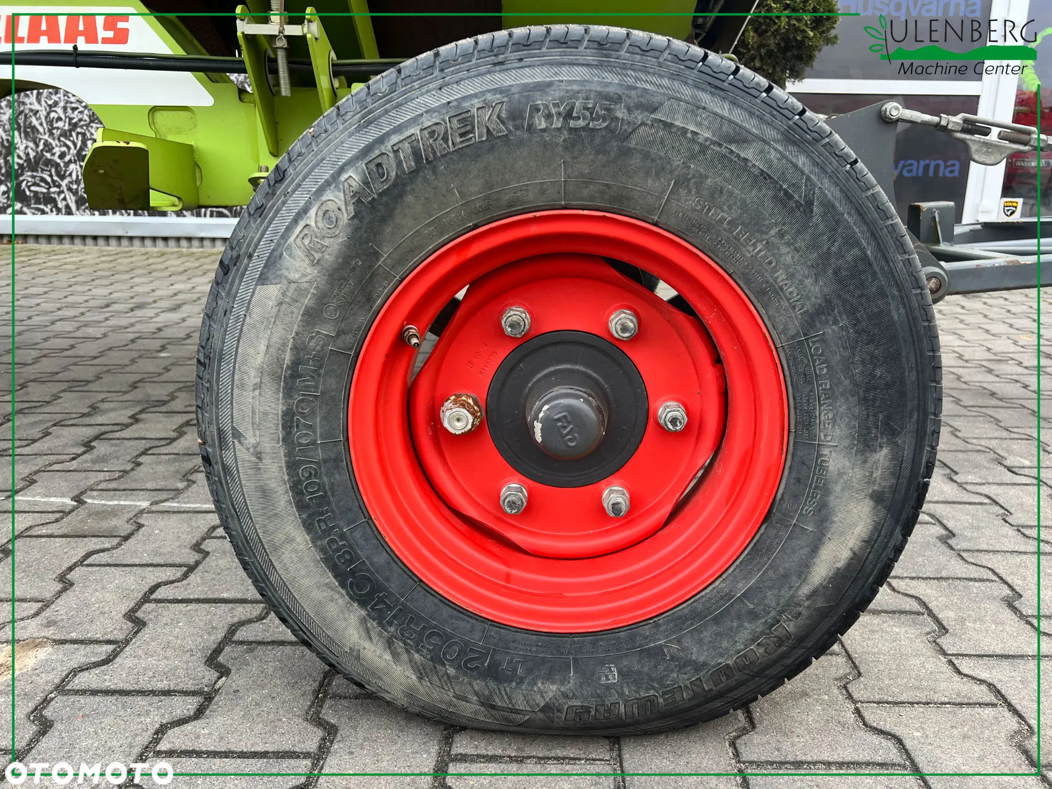 Claas Vario 1200 + wózek transportowy - 12