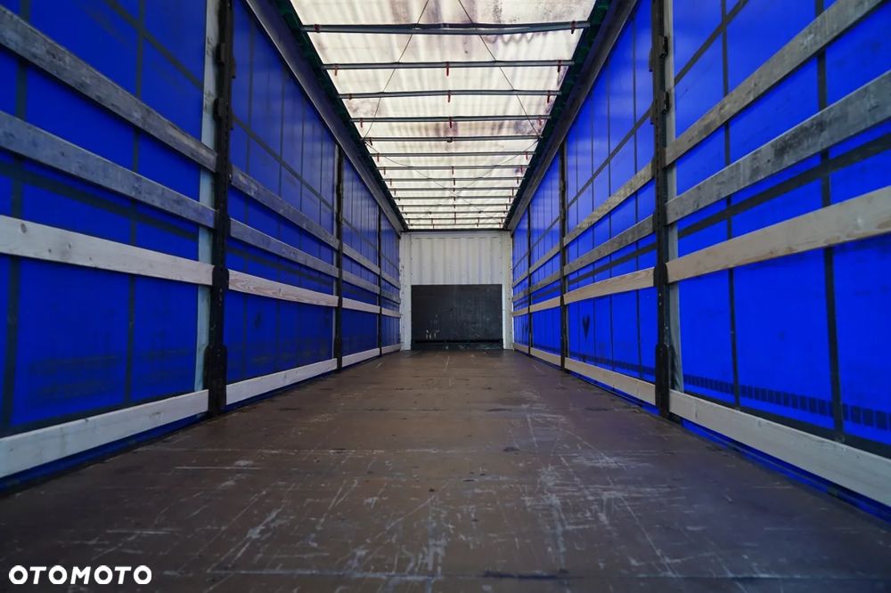 Krone FIRANKA / STANDARD / KOSZ NA PALETY / OŚ PODNOSZONA / SAF - 15