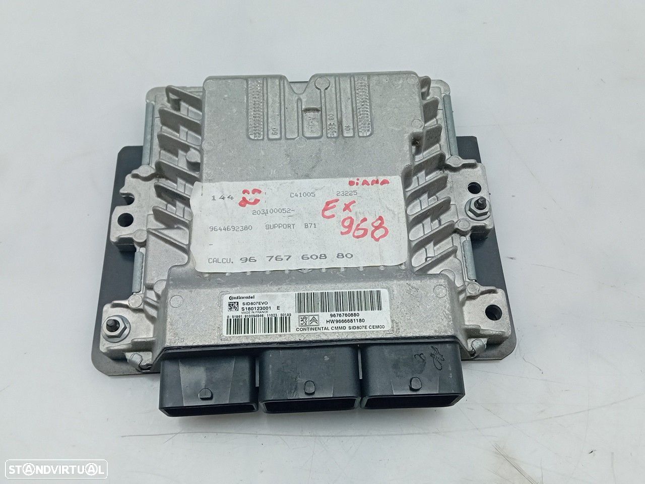 Centralina motor / ECU CITROËN C4 II (B7) - 1