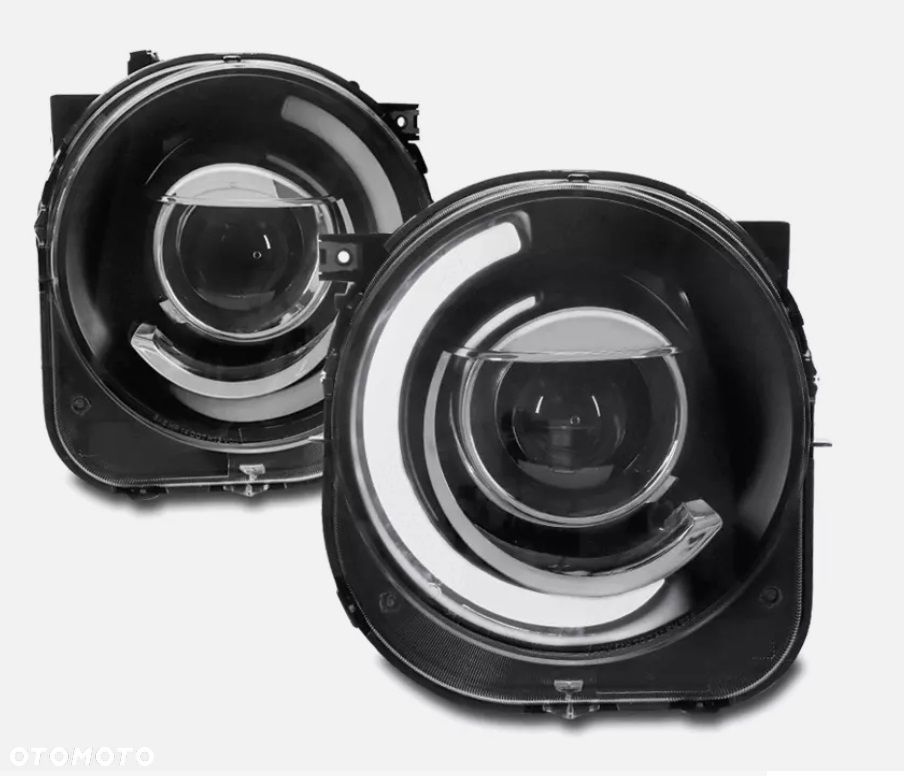 Reflektory Lampy Day line light LED Tube Neon Tuning Jeep Renegade 2014-24 - 3