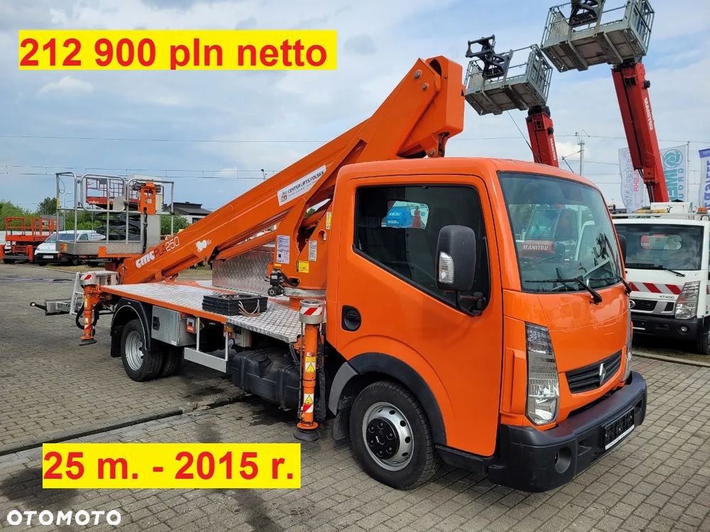 Renault Maxity podnośnik koszowy 26 m 25 m 24 m 22 m 21 m 20 m 18 m - 4