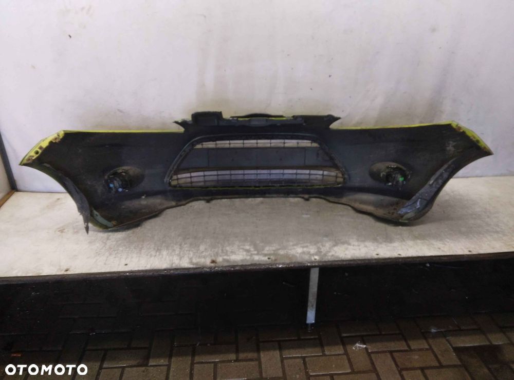 + ZDERZAK PRZÓD PRZEDNI DO FORD FIESTA MK.7 VII 59 ZIELONA LIMONKA HALOGENY - 6