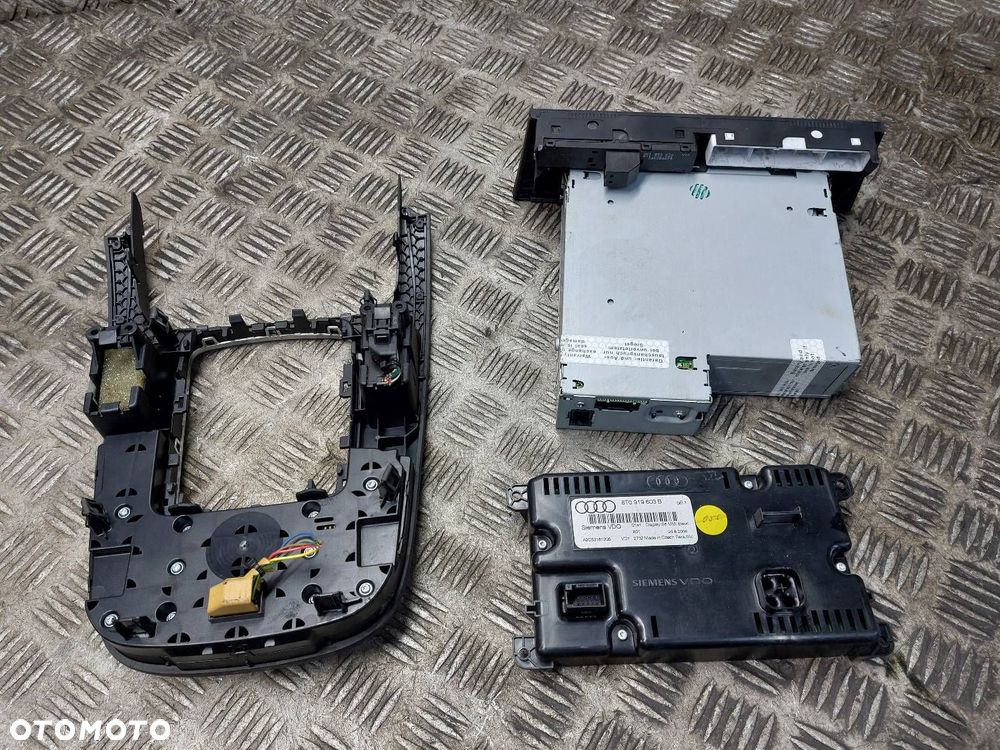 PANEL STEROWANIA MMI + WYŚWIETLACZ + ZMIENIARKA AUDI A4 B8 8T0919609 - 10
