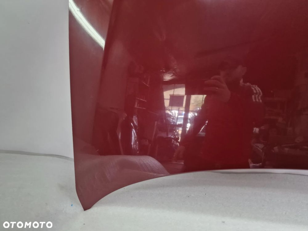NISSAN PRIMERA P12 02- ŁADNA KOMPLETNA MASKA , KOLOR BORDO METALIK , NR AUKCJI NM83 - 2