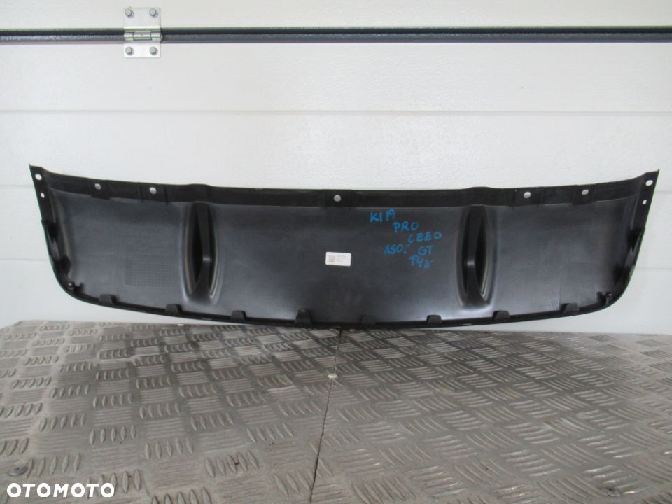 DYFUZOR DOKŁADKA SPOILER HOKEJ ZDERZAKA TYLNEGO KIA PRO CEED II GT - 5