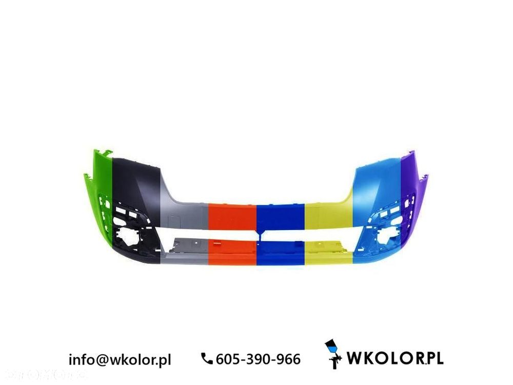 NOWY ZDERZAK CITROEN BERLINGO 2015-2018 LAKIEROWANY W KOLOR - 1