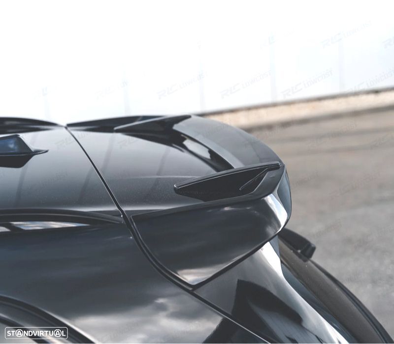 AILERON SPOILER BMW X5 G05 LCI 23- LOOK M PERFORMANCE PRETO BRILHANTE - 2