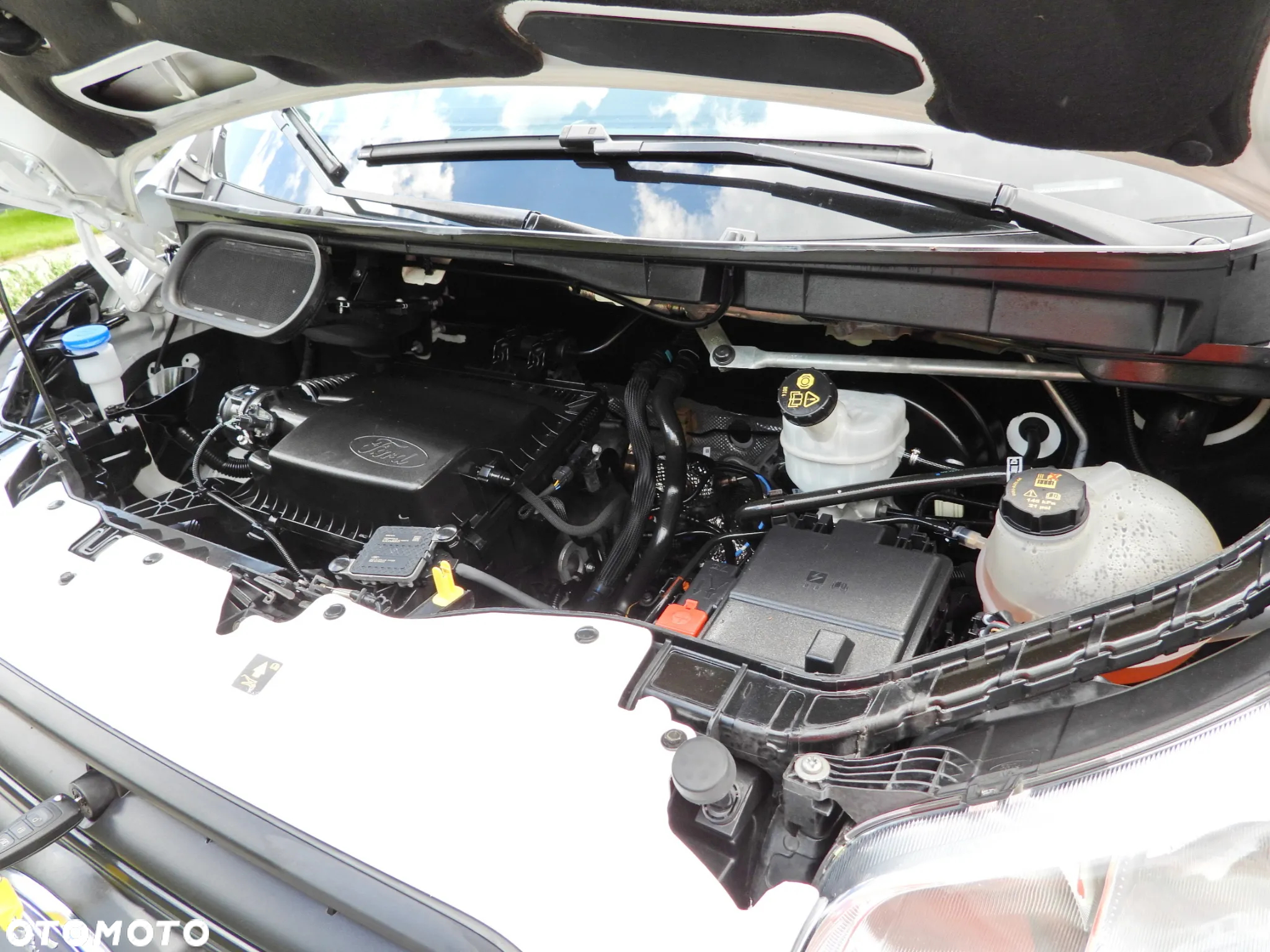 Ford TRANSIT  KONTENER WINDA 8 PALET TEMPOMAT LEDY KLIMATYZACJA 130KM [ G31822 ] - 28