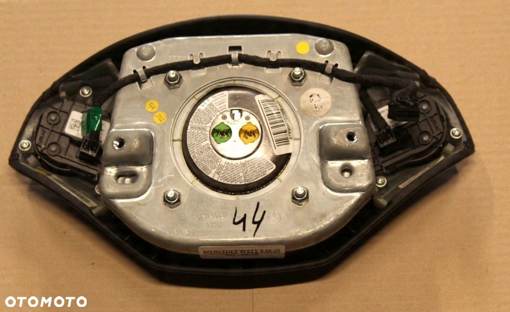 PODUSZKA AIRBAG KIEROWCY MERCEDES W221 3.0 CDI 10r LONG - 3