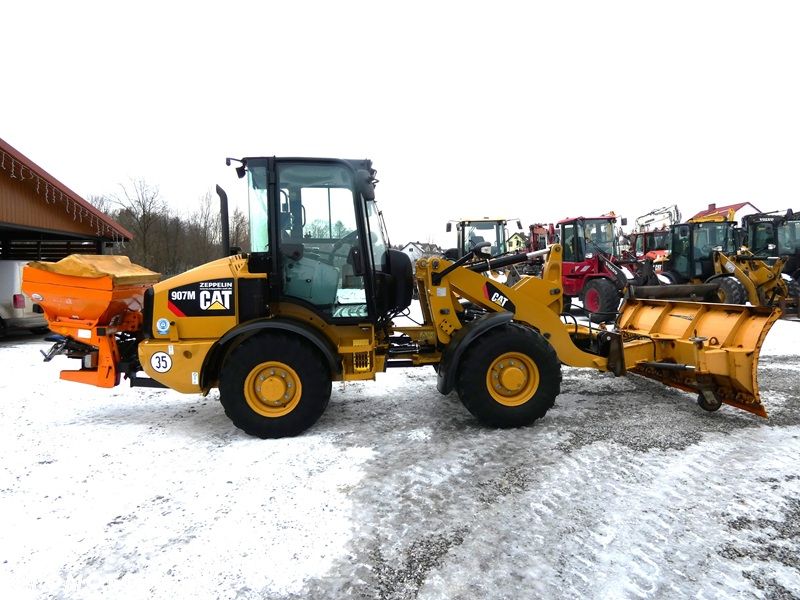 Caterpillar CAT 907M Z Niemiec / Wyjątkowo Wyposażony / 35km/h / 3.050mtg / - 4